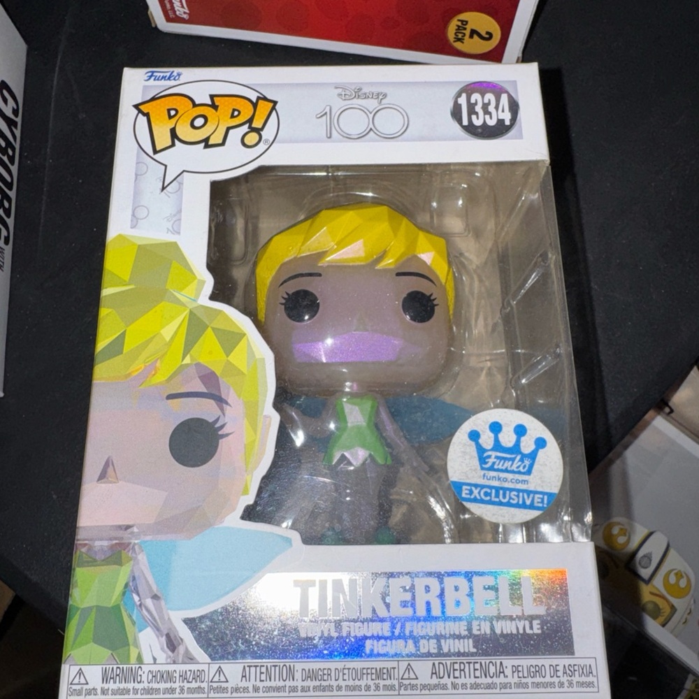 Funko Tinkerbell Figure with Green and Purple